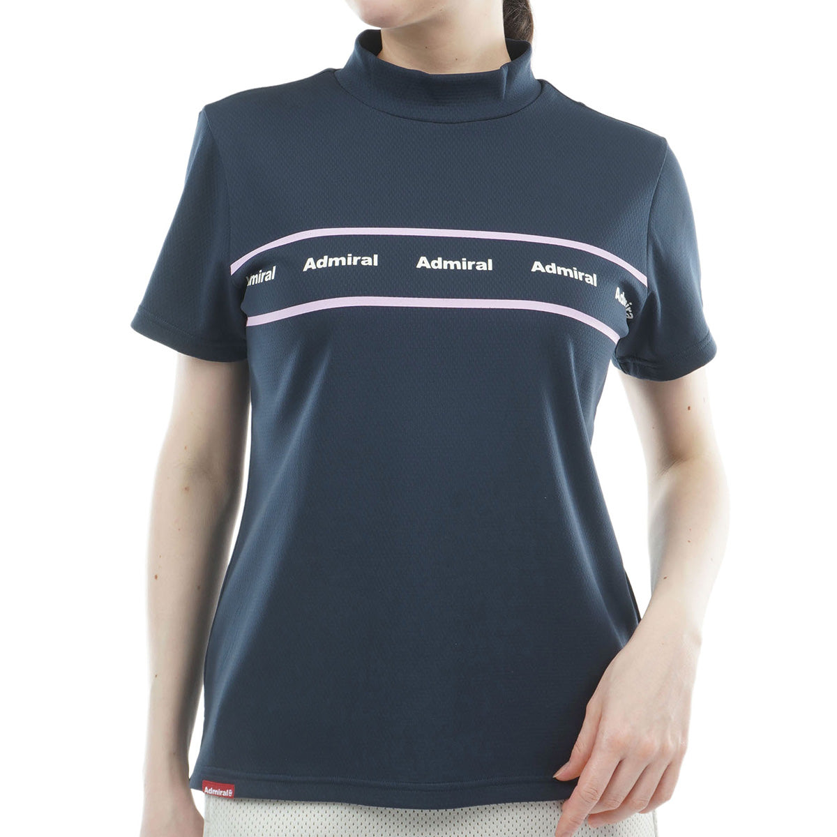 カラタッチ＋(PLUS) カラーロゴモックネックシャツ ADLA608 – ADMIRAL