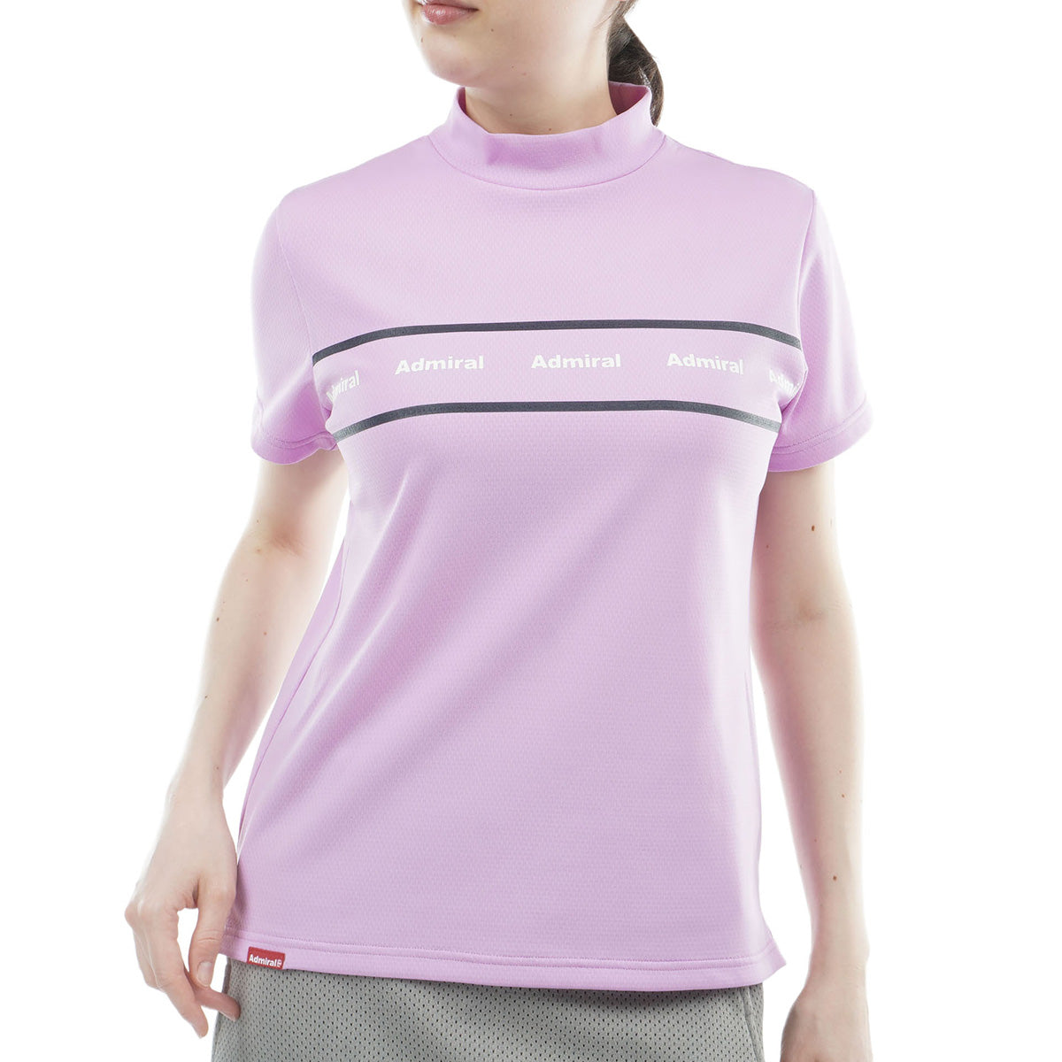 カラタッチ＋(PLUS) カラーロゴモックネックシャツ ADLA608 – ADMIRAL