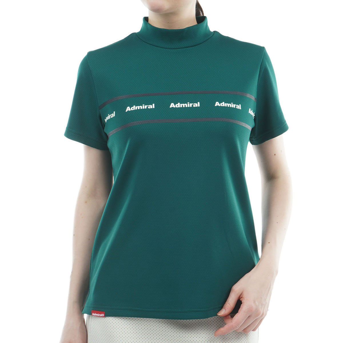 カラタッチ＋(PLUS) カラーロゴモックネックシャツ ADLA608 – ADMIRAL