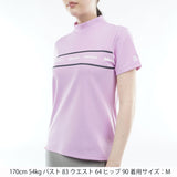 カラタッチ カラーロゴモックネックシャツ ADLA608