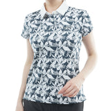 リーフジャガード ポロシャツ ADLA618