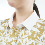 リーフジャガード ポロシャツ ADLA618