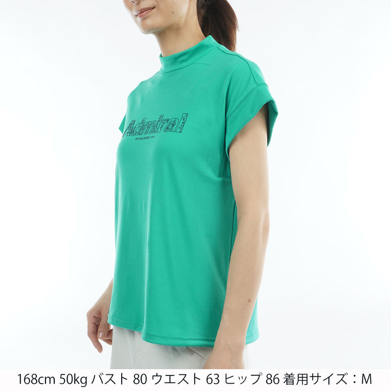 カラタッチ＋(PLUS) リーフロゴモックネックシャツ ADLA624 – ADMIRAL