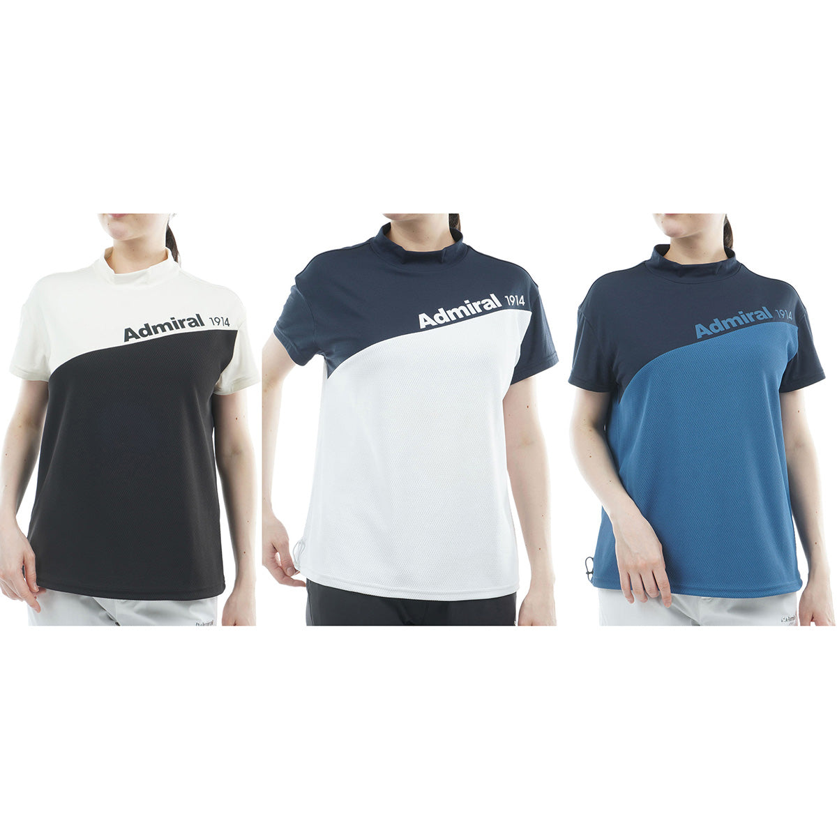 汗染み防止 リラックス モックネックシャツ ADLA629 – ADMIRAL