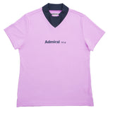 カラタッチ＋(PLUS) Vカラーモックネックシャツ ADLA633
