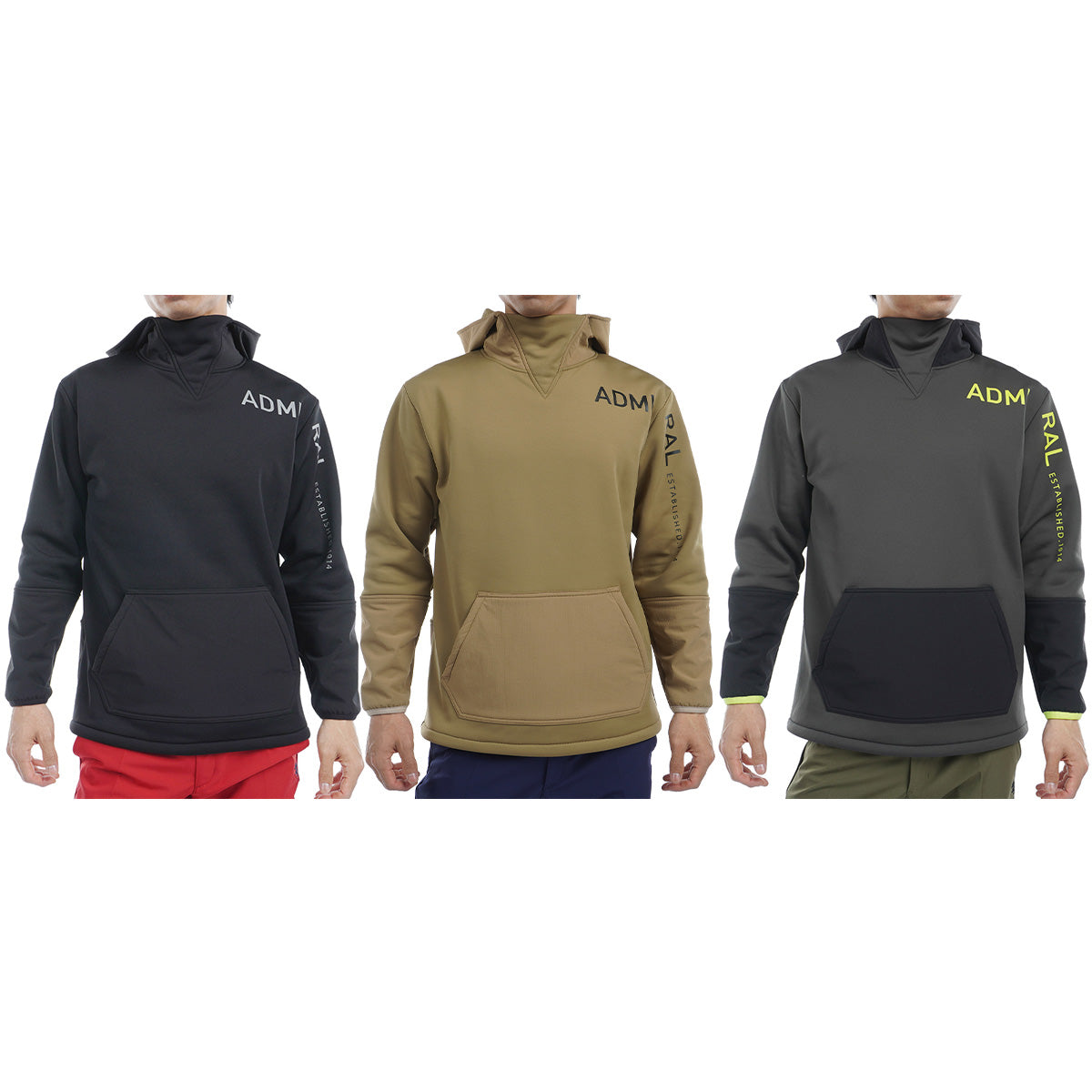 アドミラルゴルフロゴハイブリッドパーカー ロゴ ハイブリッドパーカー ADMA465 – ADMIRAL