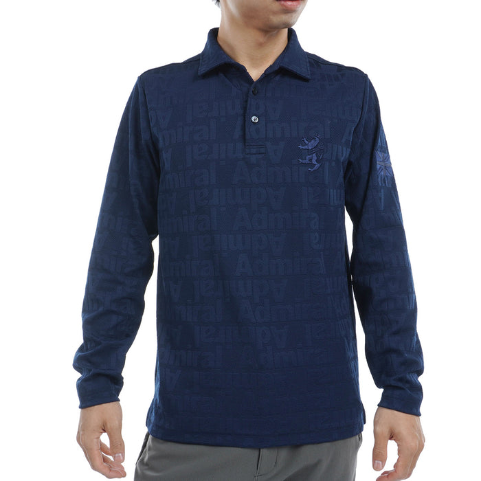 Tonal Big Rampant Long Sleeve Shirt ADMA475