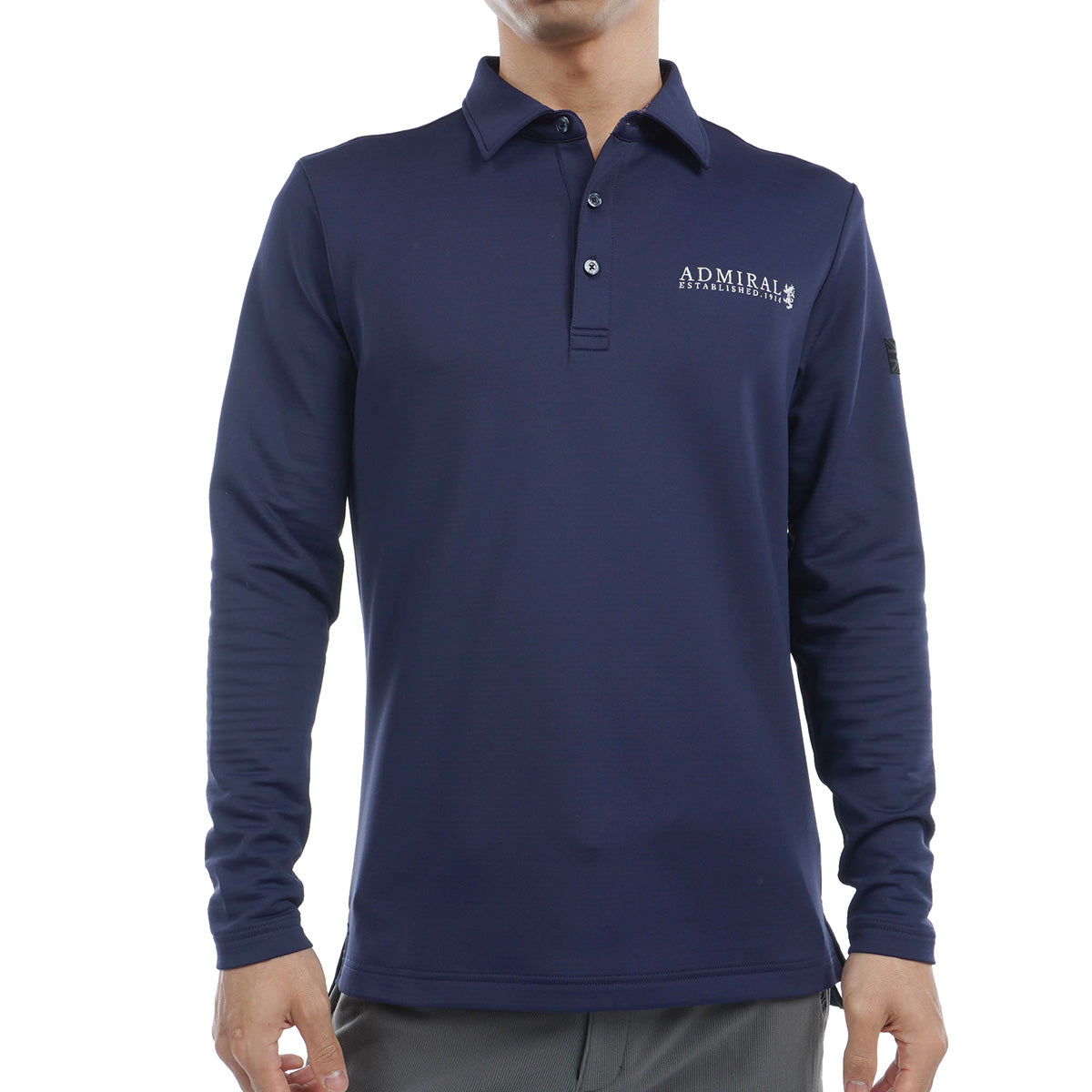 ロゴハイネック ロングスリーブシャツ ADLA268 – ADMIRAL