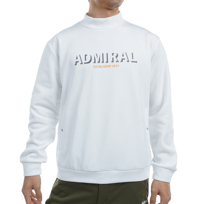 Logo mock neck sweatshirt ADMA492
