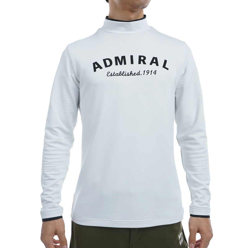 裏起毛 モックネックシャツ  ADMA494