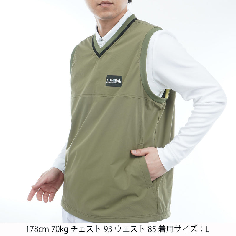 Vネック ウィンドベスト ADMA551