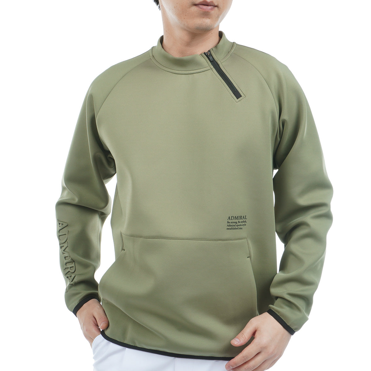 ダンボール ハーフジップスウェット ADMA554 – ADMIRAL