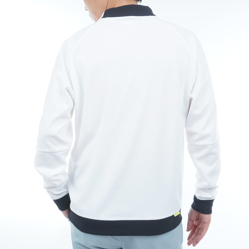 カラタッチ 長袖モックネックシャツ ADMA557