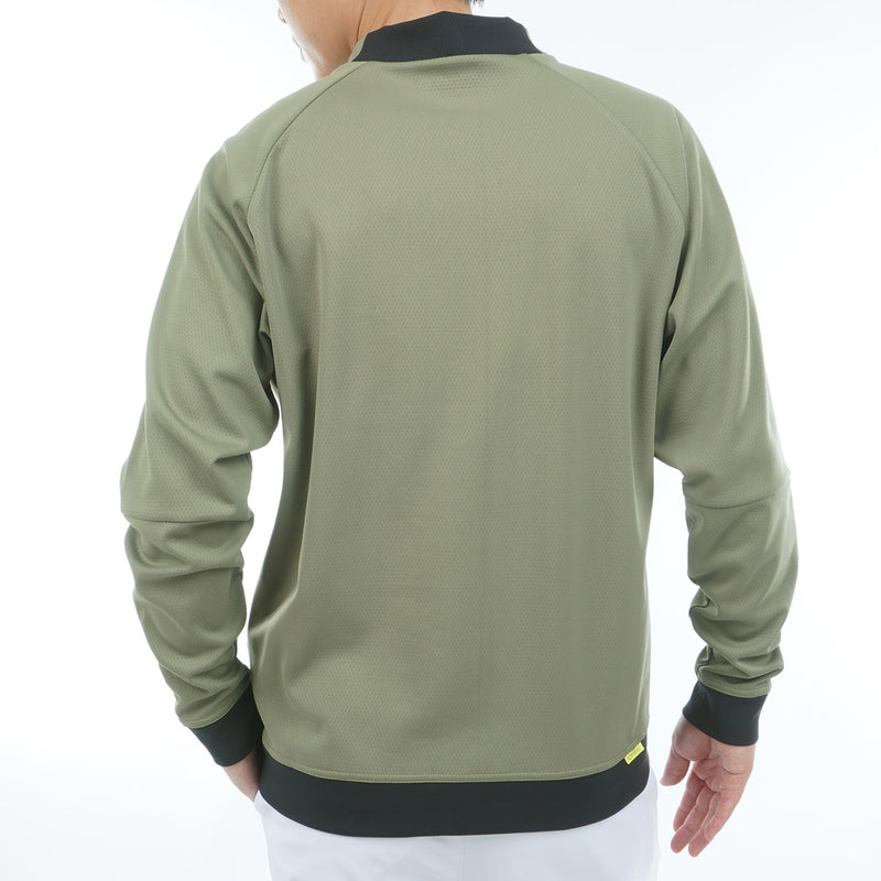 カラタッチ 長袖モックネックシャツ ADMA557