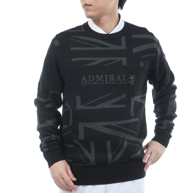 UJジャガード クルーネックセーター ADMA564