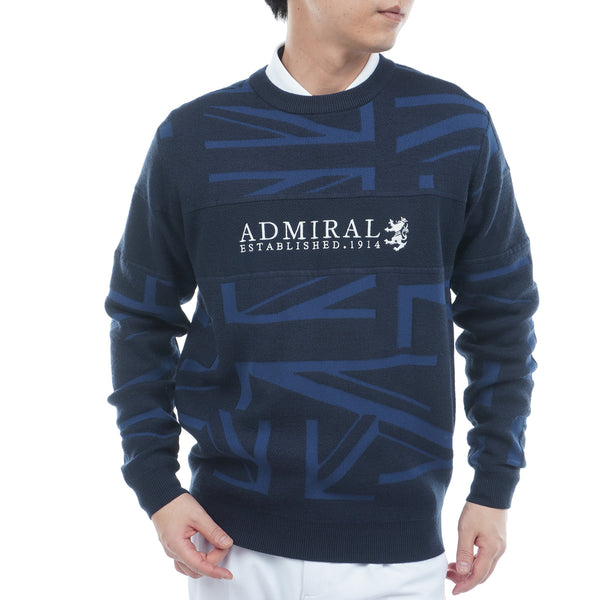 UJジャガード クルーネックセーター ADMA564