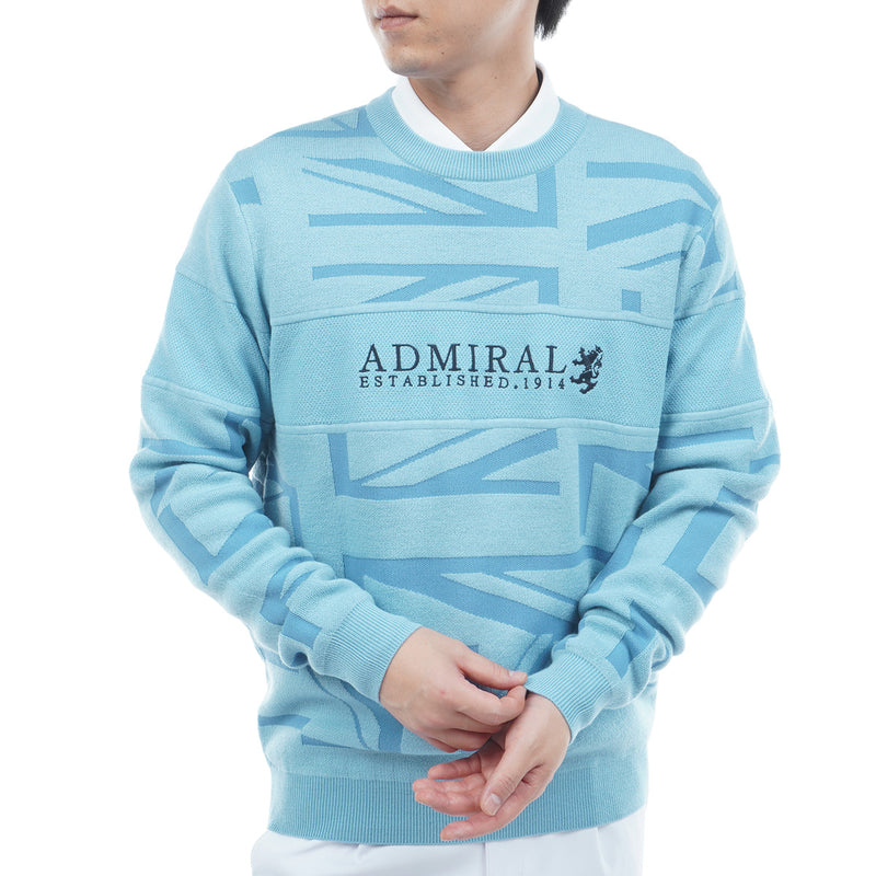 UJジャガード クルーネックセーター ADMA564