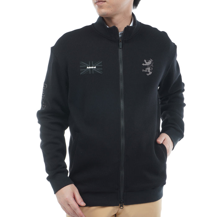 Knit-like track jacket ADMA565