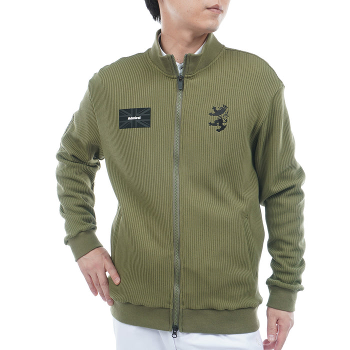 Knit-like track jacket ADMA565