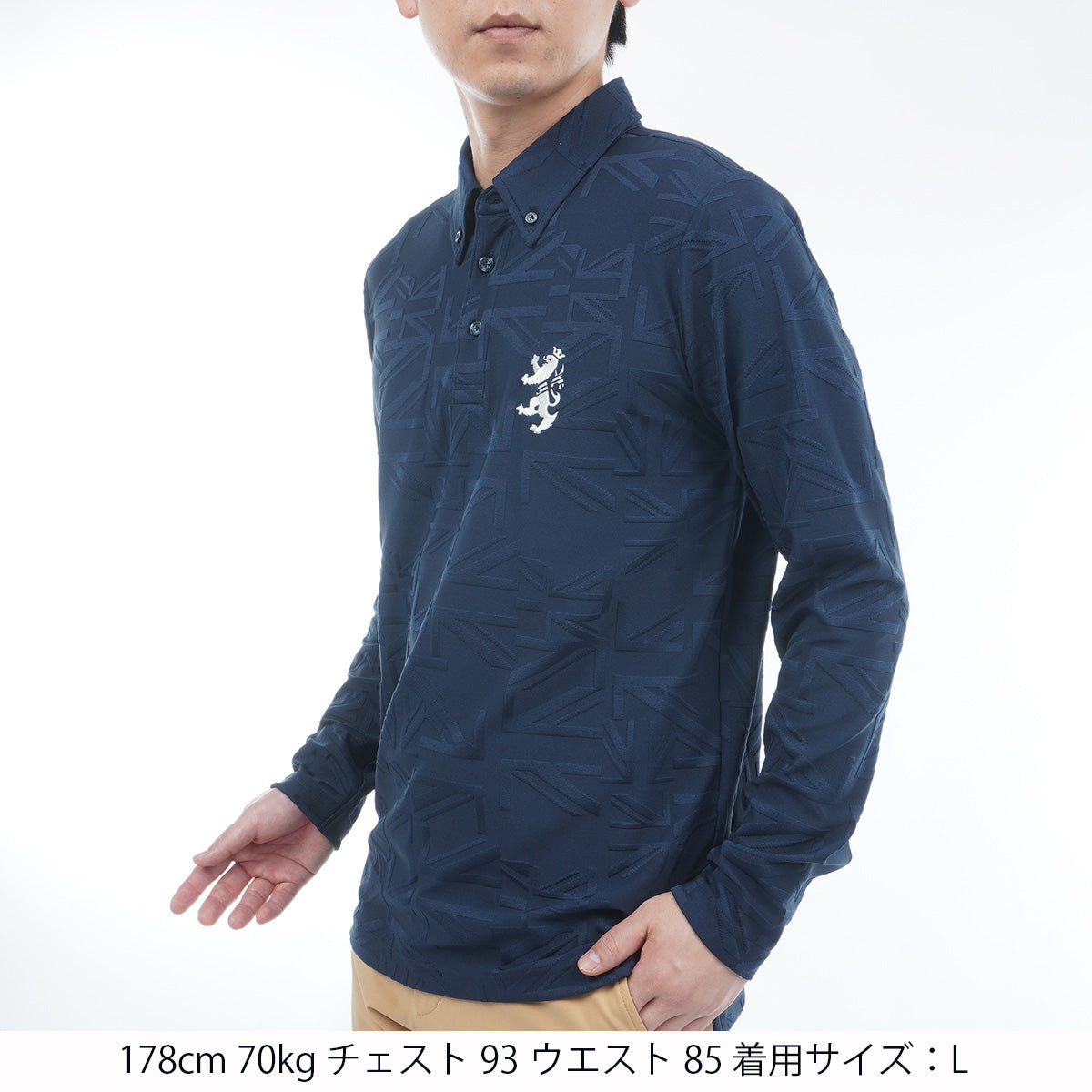 UJジャガード ボタンダウン長袖シャツ ADMA566 – ADMIRAL