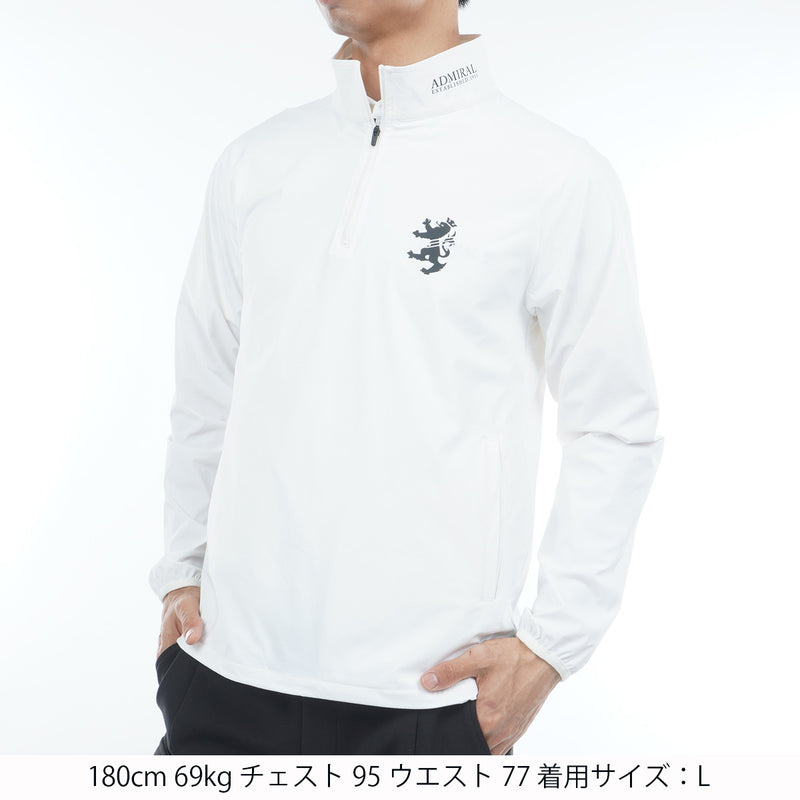 ハーフジップ スニードジャケット ADMA572