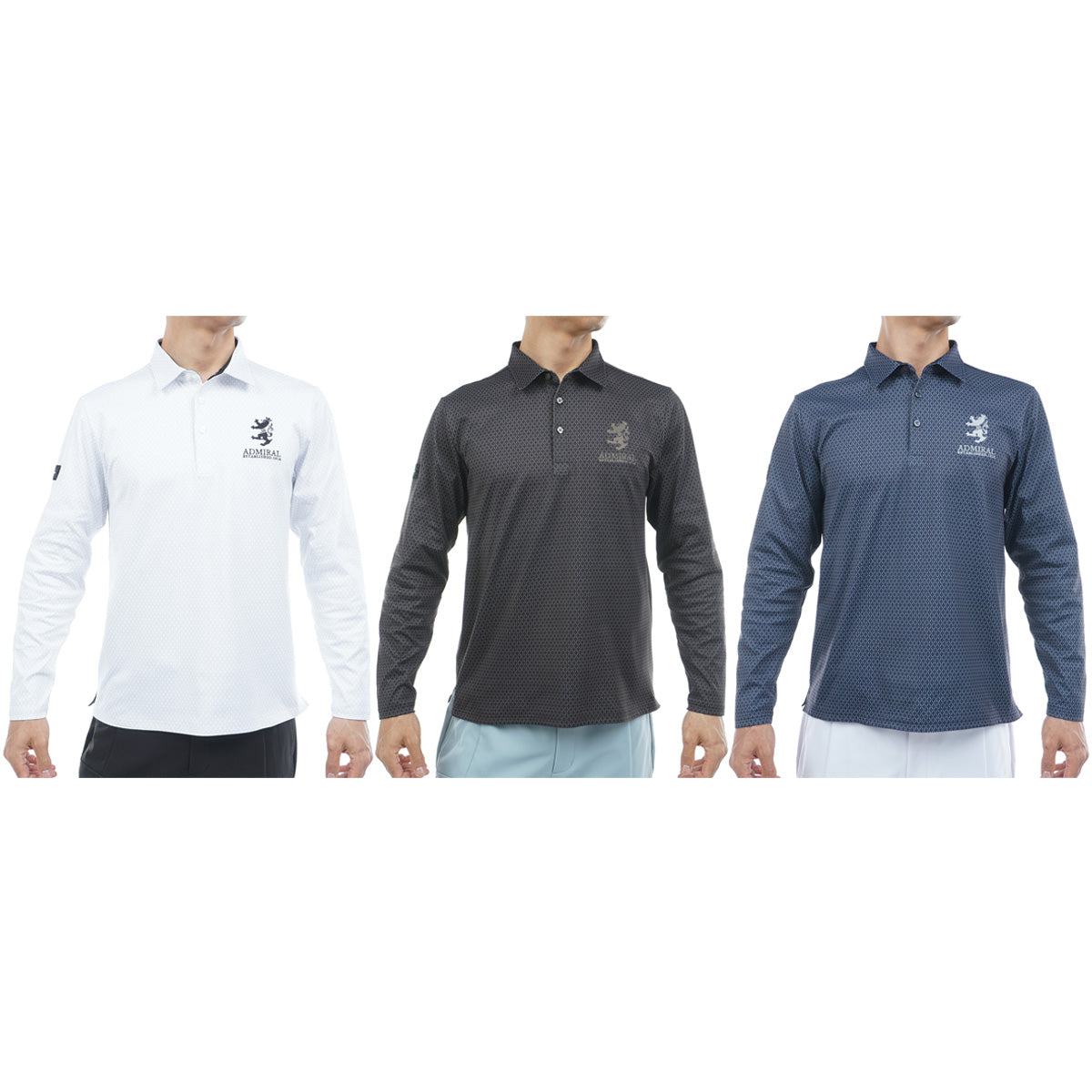 Admiralゲームシャツ&パンツ 小紋柄 裏起毛シャツ ADMA574 – ADMIRAL