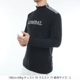 スエード起毛　ハイネックシャツ ADMA575