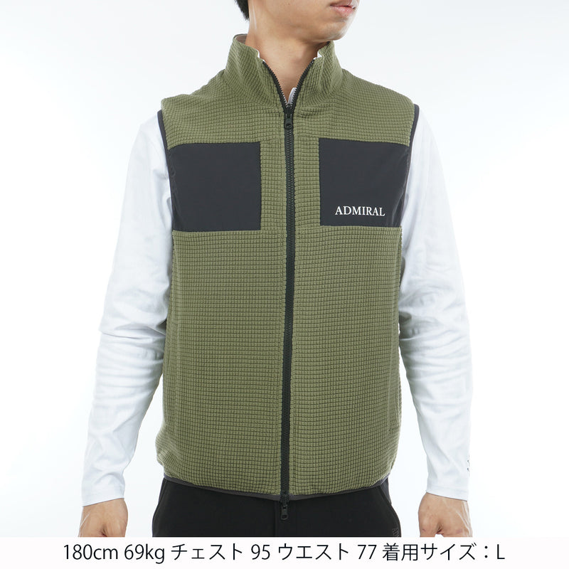 リバーシブル ボアベスト ADMA578