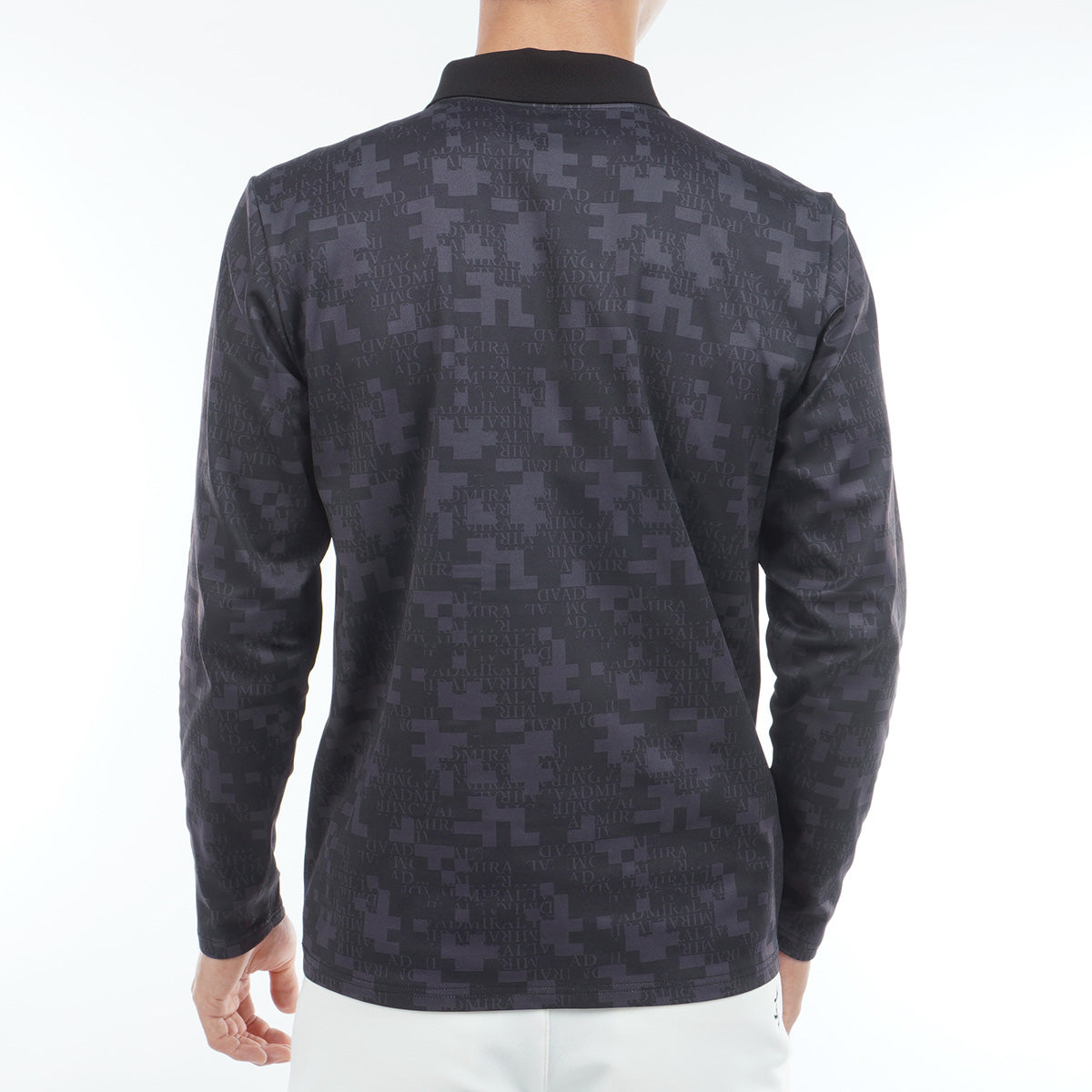 モザイクカモフラージュ裏起毛 長袖ポロシャツ ADMA580 – ADMIRAL