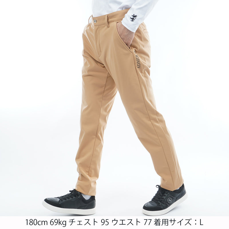 防風フリース ボンディングテーパードパンツ ADMA582