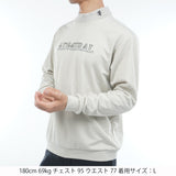 ウォームダール モックネックスウェット ADMA586