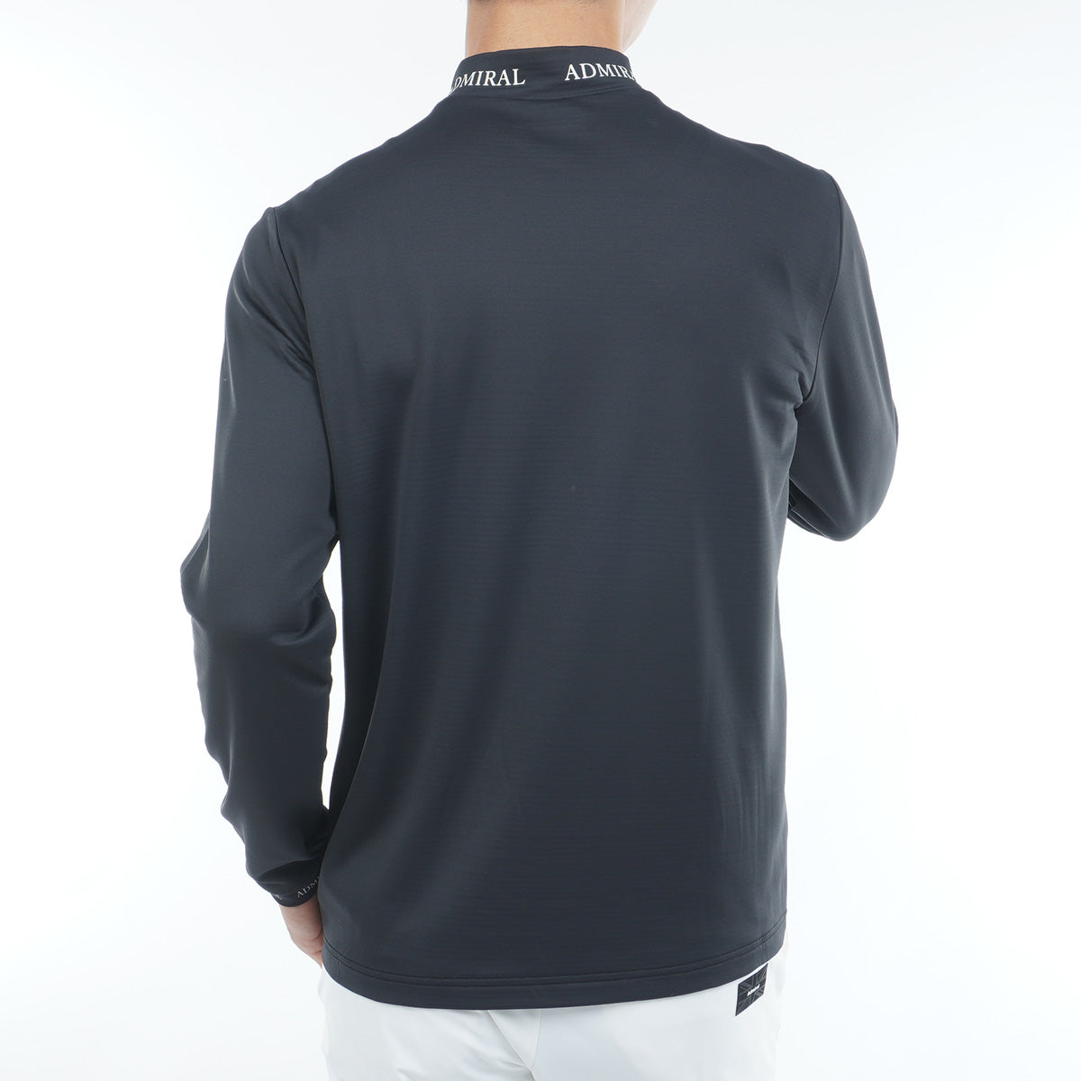 Admiral golf モックネック シャツ　ネイビー Admiral golf モックネック シャツ ネイビー