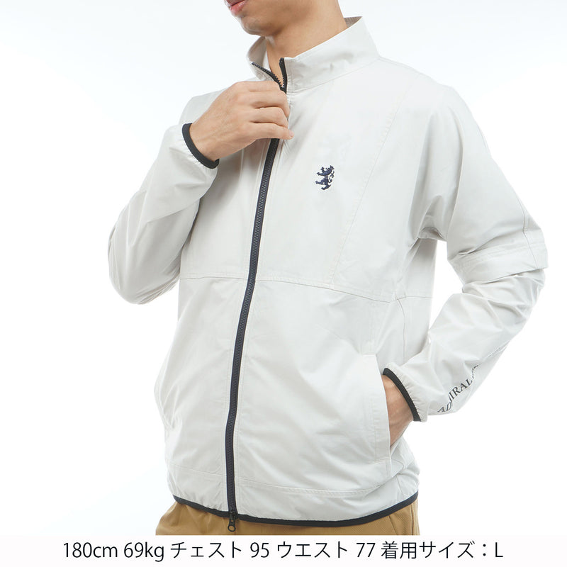 Admiral ホワイトジャケット XLサイズ ATM4408 2WAY Wind Jacket ADMA601 – ADMIRAL