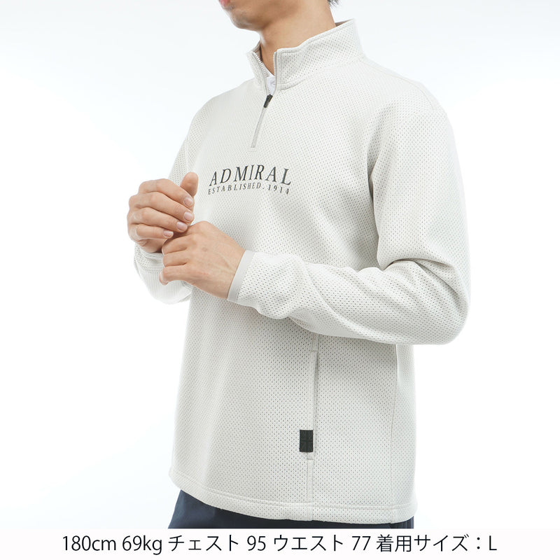 Admiral マルチカラーパターンセットMサイズ ビックメッシュ ダンボールハーフジップ ADMA602 – ADMIRAL