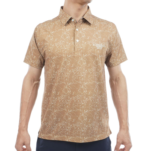 ストレッチメッシュ リーフプリントシャツ ADMA625 – ADMIRAL