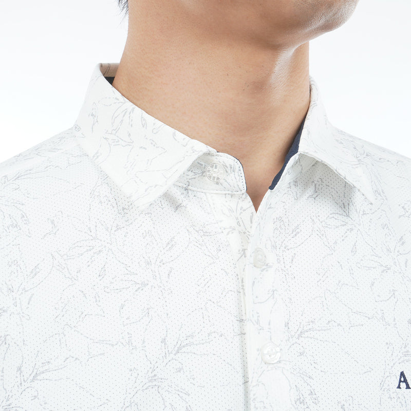 ストレッチメッシュ リーフプリントシャツ ADMA625 – ADMIRAL