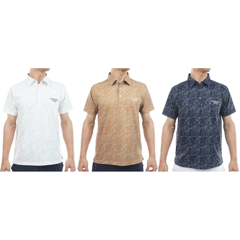 ストレッチメッシュ リーフプリントシャツ ADMA625 – ADMIRAL