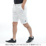 ストレッチメッシュ リーフプリント ショートパンツ ADMA631