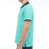 Sweat-stain-resistant heat-shielding logo print shirt ADMA635