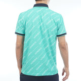 Sweat-stain-resistant heat-shielding logo print shirt ADMA635