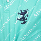 Sweat-stain-resistant heat-shielding logo print shirt ADMA635