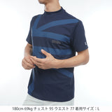 カラタッチプラス UJプリントモックネックシャツ ADMA636