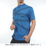 カラタッチプラス UJプリントモックネックシャツ ADMA636