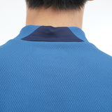 Sweat stain prevention heat-shielding mock neck ADMA637
