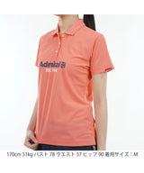 リサイクルカノコ ロゴ ポロシャツ ADLA410