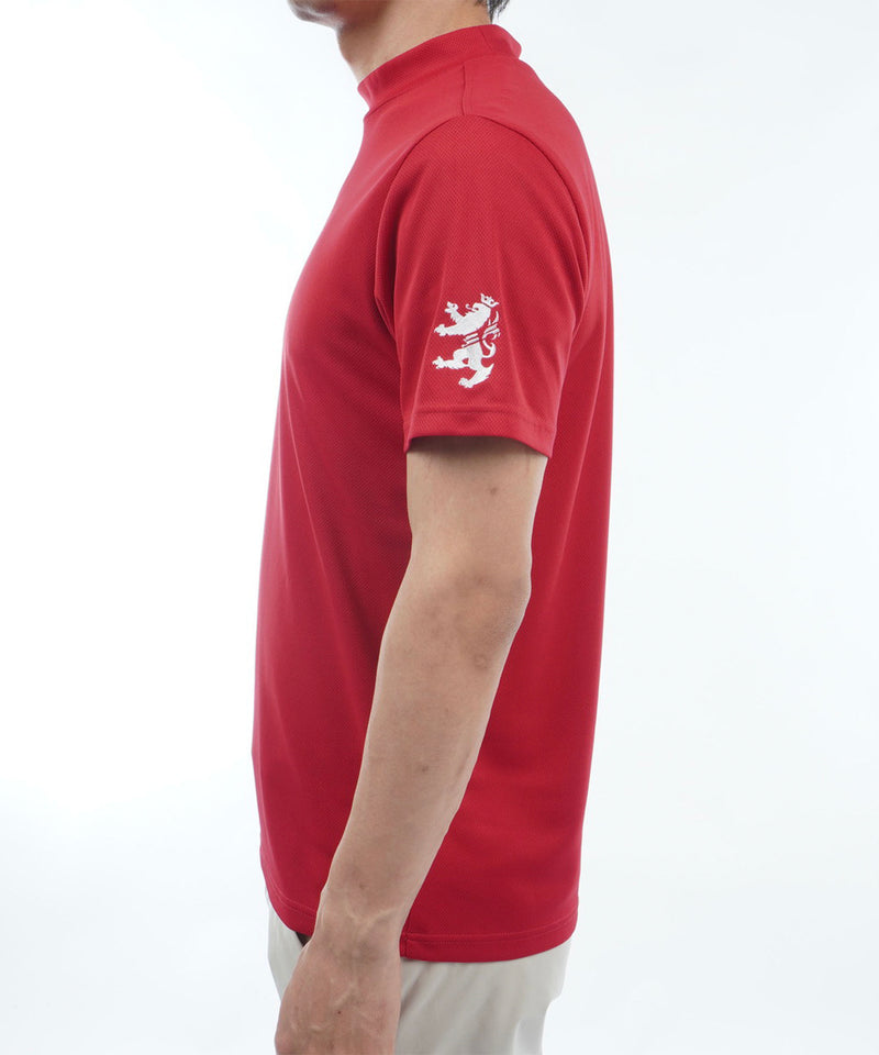 S-1701 和柄メンズ半袖Tシャツ 鶴牡丹｜和柄ブランドのむかしむかし