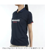 リサイクルカノコ ロゴ ポロシャツ ADLA410