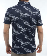 ランダムロゴ プリントシャツ ADMA433