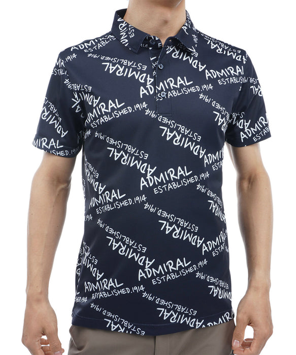 Random logo print shirt ADMA433