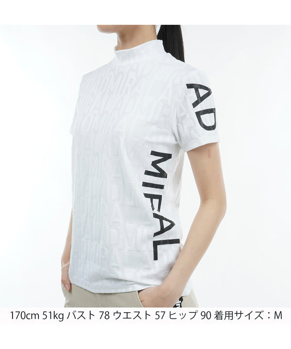 リンクスジャカード モックシャツ ADLA413